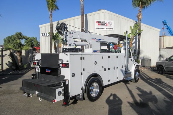 New Stellar 12630 TMAX 2-14 service body on New Freightliner M2 106