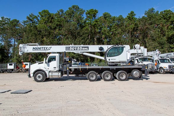 New Manitex 50155SHL on New Kenworth T880