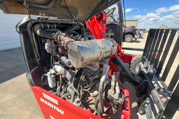 Used 2019 Manitou TMT 55 HT-4W Truck Mounted Forklift