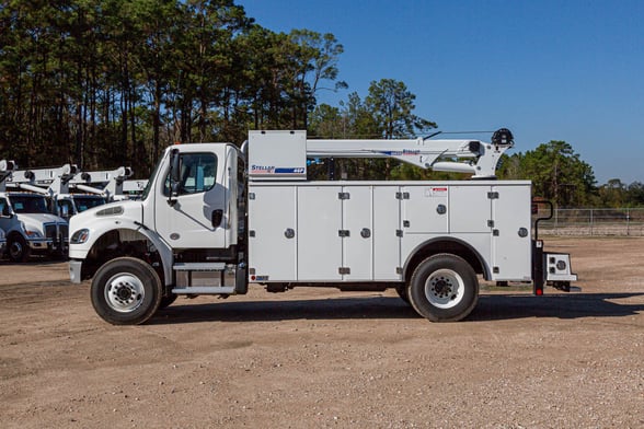 New Stellar 12630 TMAX 2-14 service body on New Freightliner M2 106