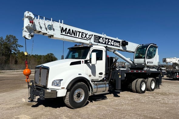 New Manitex 40124SHL SWB on New Kenworth T880