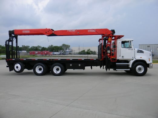 Used 2017 Fassi F360SE.24 on Used 2017 Western Star 4700SBA