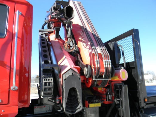 Used 2015 Fassi F385A.2.26 L212 on Used 2015 Western Star 4700SB