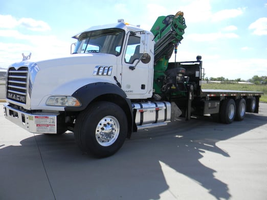 Used 2012 Hiab XS 288 EP-4 HiPro on Used 2012 Mack GU813