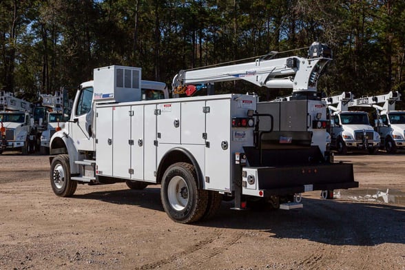 New Stellar 12630 TMAX 2-14 service body on New Freightliner M2 106