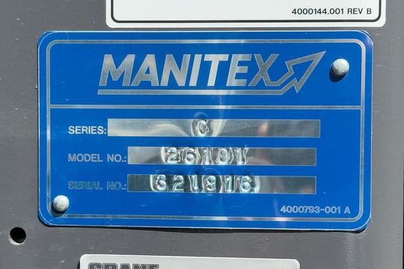 New Manitex 26101C on New Kenworth T480