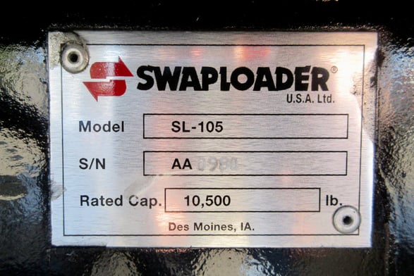 New SwapLoader SL-105 on New Ford F-550