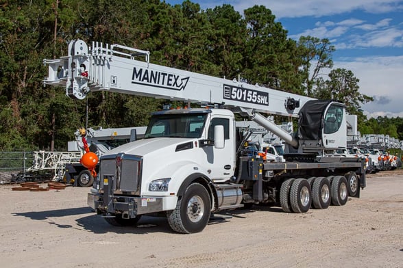 New Manitex 50155SHL on New Kenworth T880