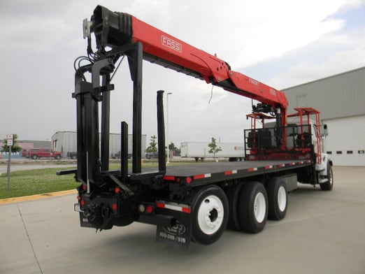 Used 2017 Fassi F360SE.24 on Used 2017 Western Star 4700SBA