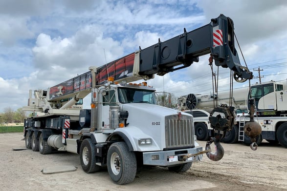 Used 2015 Terex Crossover 6000 on Used 2015 Kenworth T800