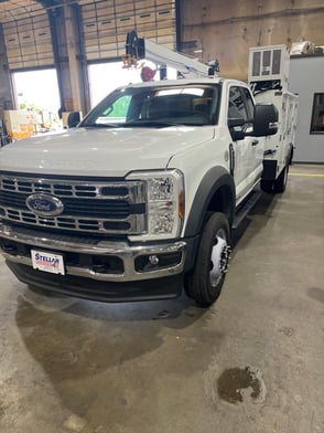 New Stellar 8630 with TMAX 1-11 aluminum body on New Ford F-550