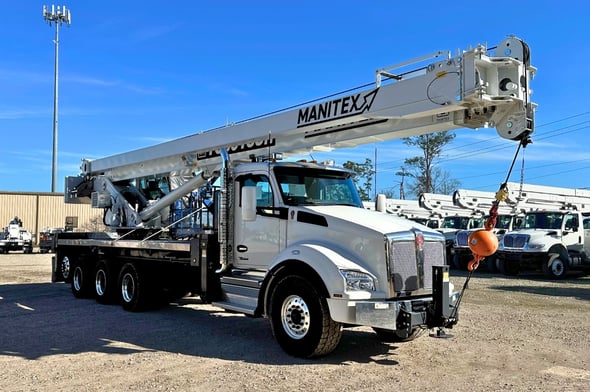 New Manitex TC50155HL on New Kenworth T880