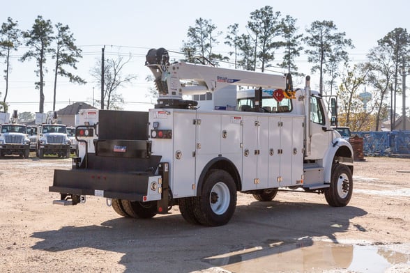 New Stellar 12630 TMAX 2-14 service body on New Freightliner M2 106