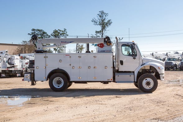 New Stellar 12630 TMAX 2-14 service body on New Freightliner M2 106