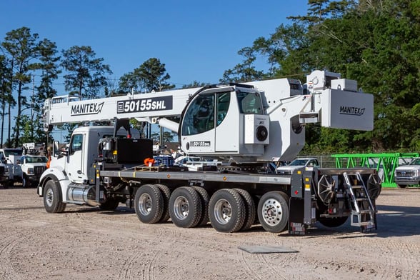 New Manitex 50155SHL on New Kenworth T880