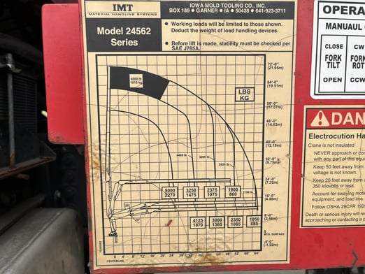 Used 2004 IMT 24562 on Used 2014 Freightliner 114SD