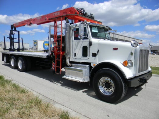 Used 2015 Fassi F280SE.22 on Used 2015 Peterbilt 365