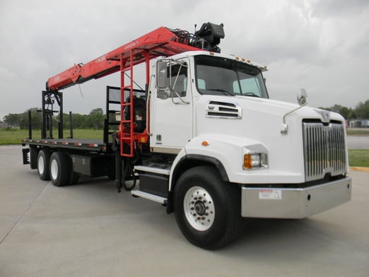 Used 2017 Fassi F360SE.24 on Used 2017 Western Star 4700SBA