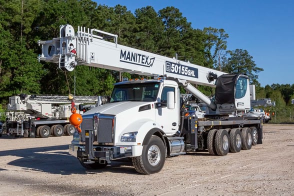 New Manitex 50155SHL on New Kenworth T880