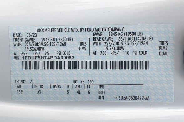 New Versalift VST-40-I on New Ford F-550