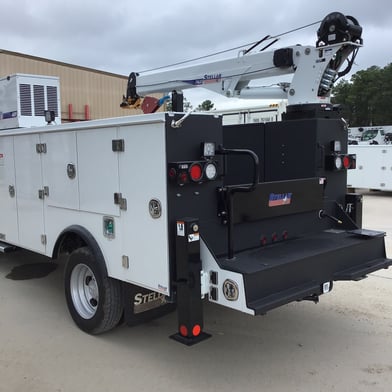 New Stellar 7621 TMAX 1-11 service body on New Ram 5500