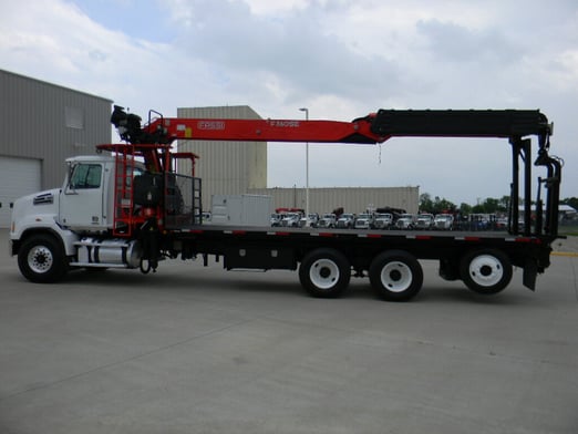 Used 2017 Fassi F360SE.24 on Used 2017 Western Star 4700SBA