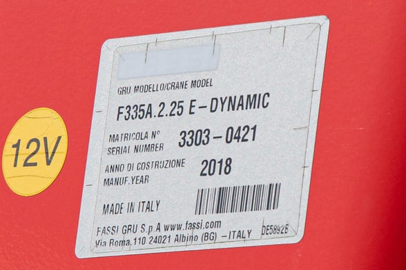 New Fassi F335A.2.24 e-dynamic with New Doonan 48' Black Gold