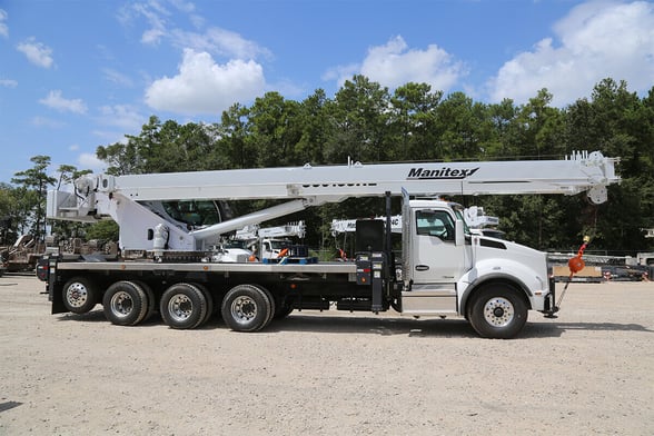 Used 2019 Manitex TC50155HL on Used 2020 Kenworth T880