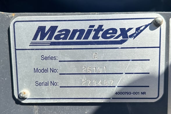 Used 2019 Manitex 26101C on Used 2020 Kenworth T370