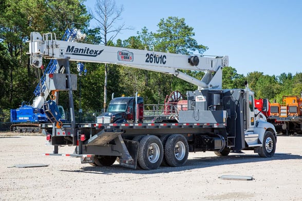 Used 2019 Manitex 26101C on Used 2020 Kenworth T370