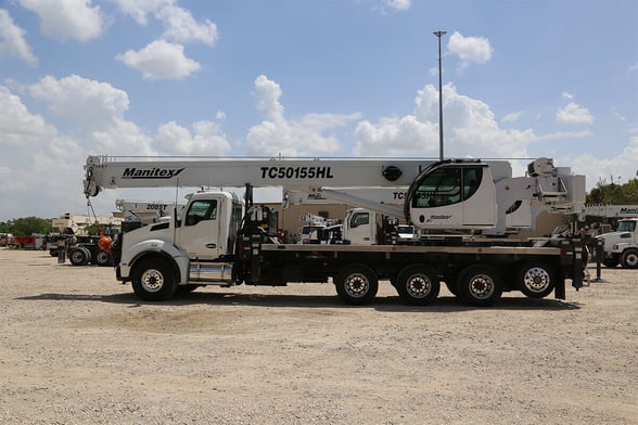 Used 2019 Manitex TC50155HL on Used 2020 Kenworth T880