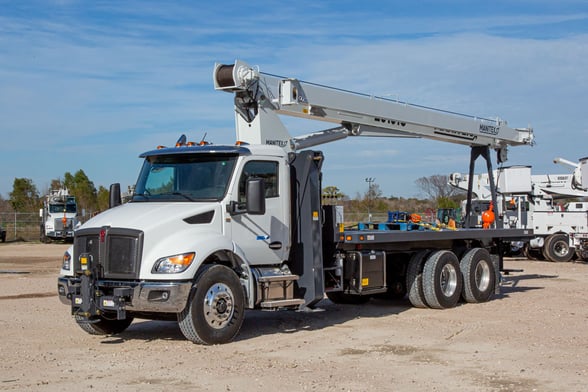 Used 2023 Manitex 26101C on Used 2024 Kenworth T480