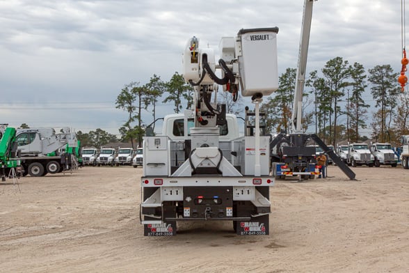 Used 2023 Versalift VN-555-MHI on Used 2024 International HV607