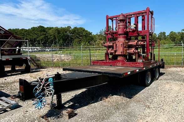 Used 2015 Texas Oil Tools BOP and trailer