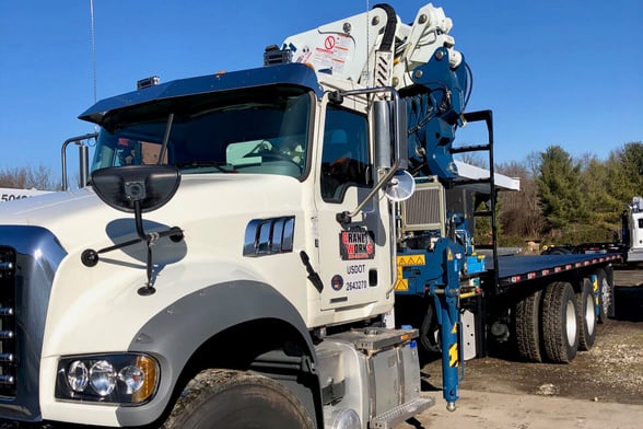 Used 2015 Cormach 38000 E6F on Used 2019 Mack Granite 64FR