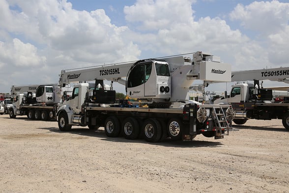 Used 2019 Manitex TC50155HL on Used 2020 Kenworth T880