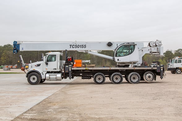 Used 2018 Manitex TC50155HL on Used 2019 2019 Peterbilt 567