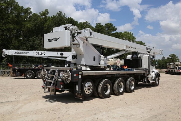 Used 2019 Manitex TC50155HL on Used 2020 Kenworth T880