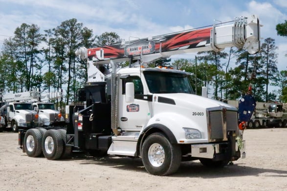 Used 2018 Manitex 2085T on Used 2019 Kenworth T880