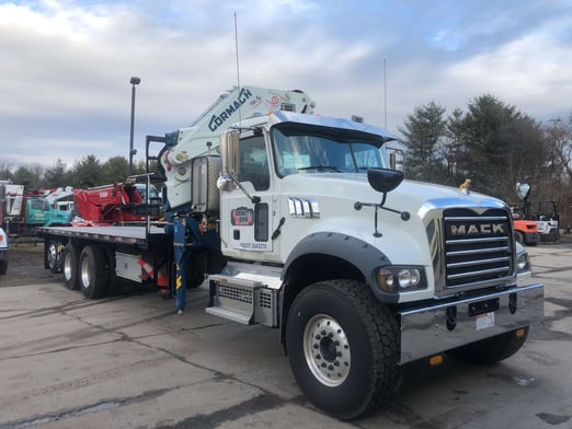 Used 2015 Cormach 38000 E6F on Used 2019 Mack Granite 64FR