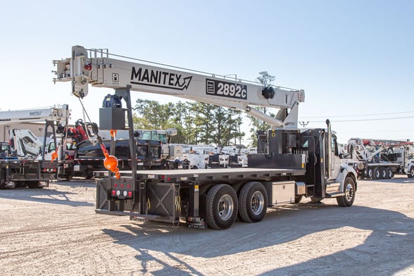 Used 2024 Manitex 2892C on Used 2023 Kenworth T480