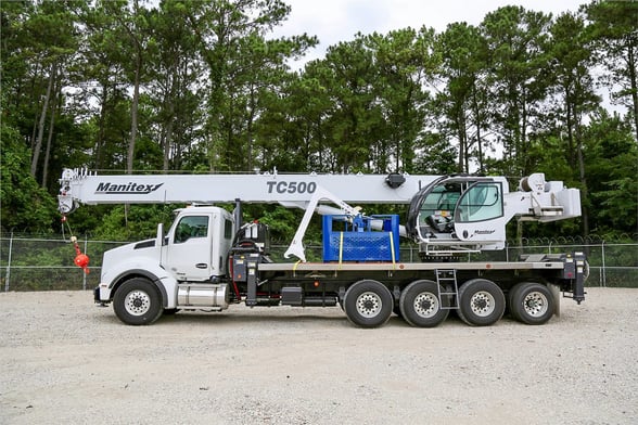 Used 2018 Manitex TC50155S on Used 2018 Kenworth T880