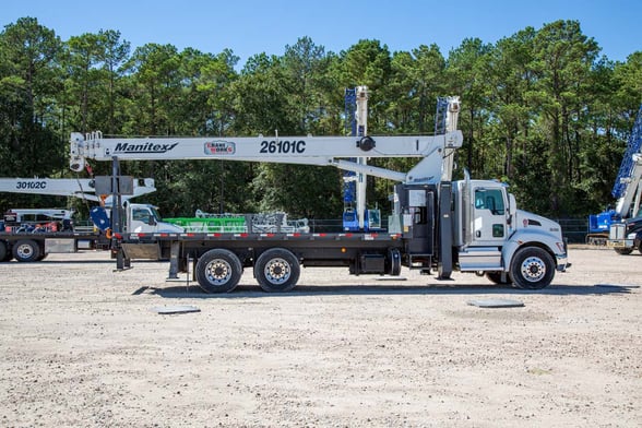 Used 2019 Manitex 26101C on Used 2020 Kenworth T370