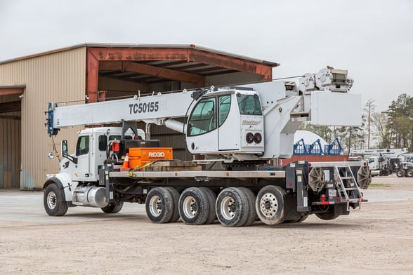 Used 2018 Manitex TC50155HL on Used 2019 2019 Peterbilt 567