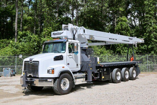 Used 2019 Manitex 35124C on Used 2019 Western Star 4700SB