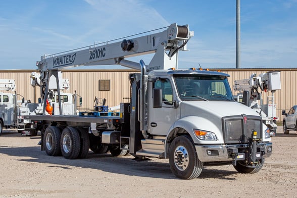 Used 2023 Manitex 26101C on Used 2024 Kenworth T480