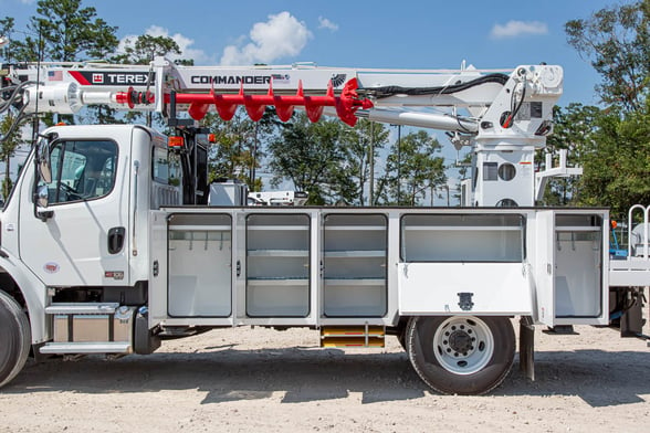 Used 2024 Terex Commander 4047 on Used 2024 Freightliner M2 106 Plus