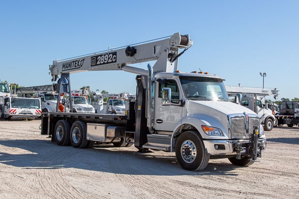 Used 2024 Manitex 2892C on Kenworth