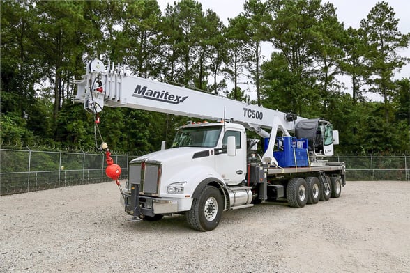 Used 2018 Manitex TC50155S on Used 2018 Kenworth T880