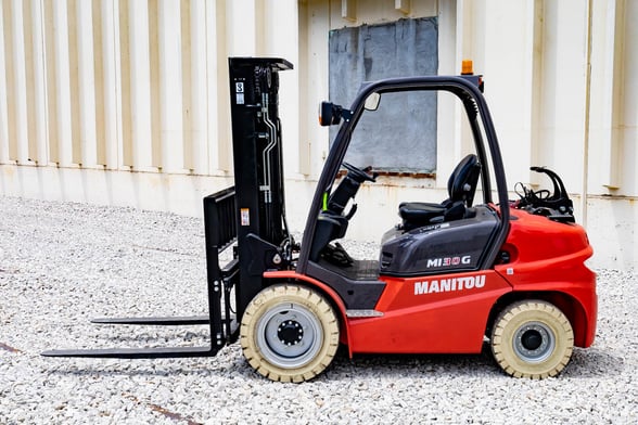 New Manitou MI 30G Pneumatic Tire Forklift